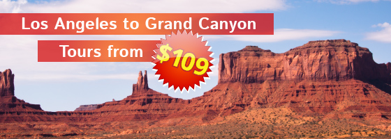 LA to Grand Canyon 3 Days Tours from $109