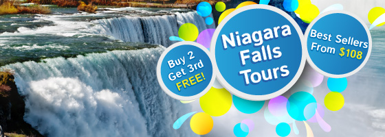 2-3 Day Bus Tours to Niagara Falls from New York