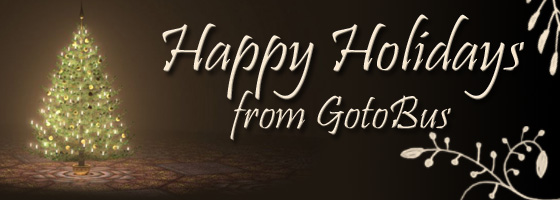 Enjoy the Holiday Season with a special trip from GotoBus!