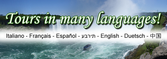 Tours in English, Spanish, Italian, German, or French!