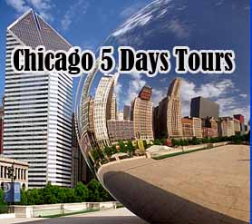 Chicago Highlights 5-Day tour $378