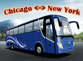 Chicago <-> New York From $80 each way