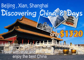 Beijing - Xian - Shanghai 8-Day Tour Package