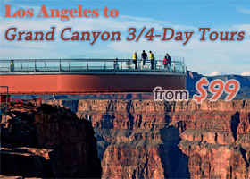 LA to Grand Canyon West Rim Tours