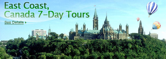 East Coast, Canada 7-Day Tours