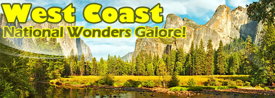 West Coast Vacations $208+