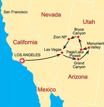 5-Day Canyons and National Parks Tour from Los Angeles - Fully Guided - TakeTours